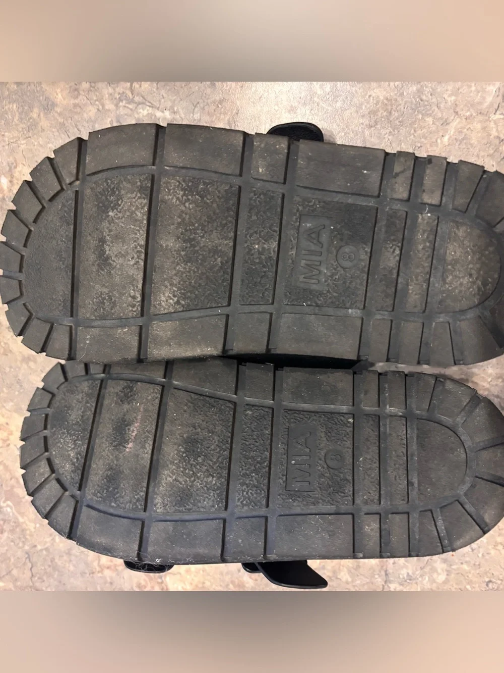 Mia double strap sandals